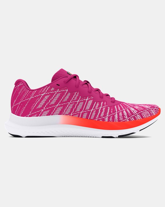 Women's UA Charged Breeze 2 Running Shoes, Pink, pdpMainDesktop image number 6